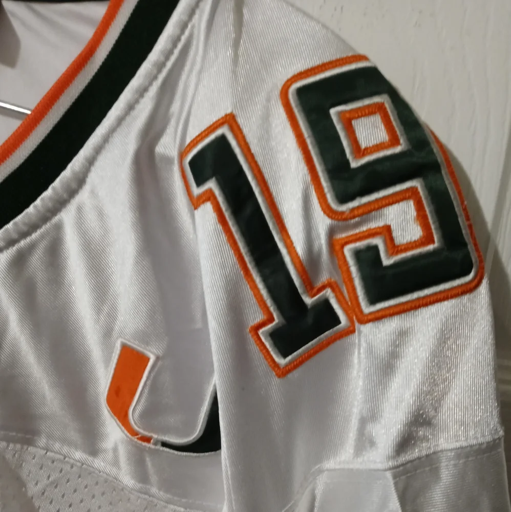 🏈UM FOOTBALL JERSEY CANES SWAGGER🏈 - Picture 4 of 16